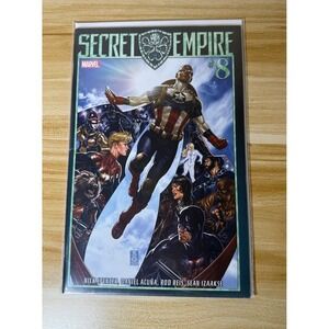 Secret Empire #8 Marvel Comic Book Nick Spencer Captain‎ America